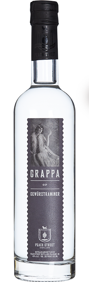 Gewurztraminer Grappa by Peach Street Distillers